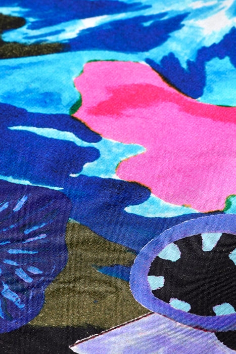 PLACED PRINTED TENCEL SHIRT MOODY FESTIVAL 7