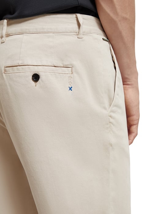 DRIFT GARMENT-DYED STRETCH TWILL CHINO OFF WHITE 7
