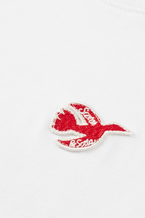 THE FREE SPIRIT PEACE BIRD ORGANIC COTTON T-SHIRT WHITE 3