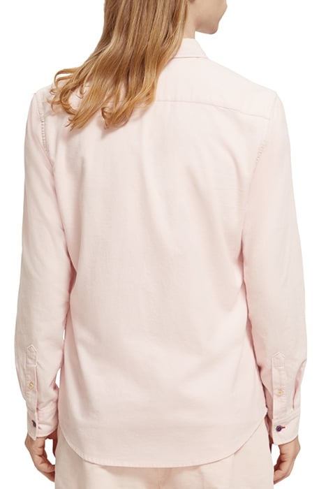 FINE CORDUROY SHIRT - SLIM FIT PINK CLOUD 2