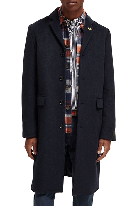 CLASSIC WOOL BLEND OVERCOAT NIGHT 7