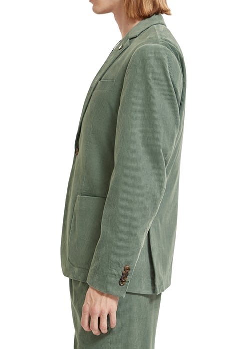 REGULAR FIT UNCONSTRUCTED CORDUROY BLAZER SEAWEED 6
