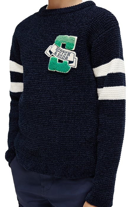 CHENILLE ARTWORK PULLOVER NIGHT 6