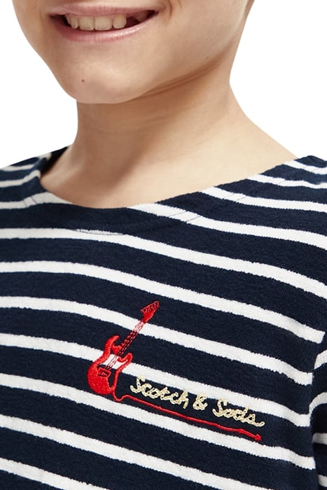 COTTON IN CONVERSION YARN-DYED STRIPED LONG-SLEEVED T-SHIRT 6