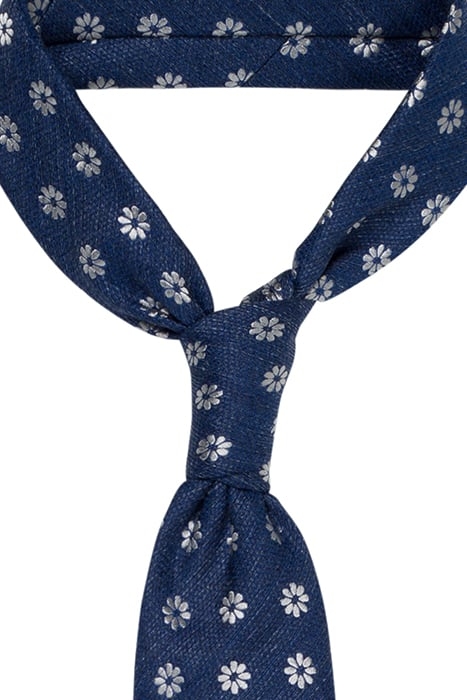 BLUE FLOWERS TIE BLUE 2