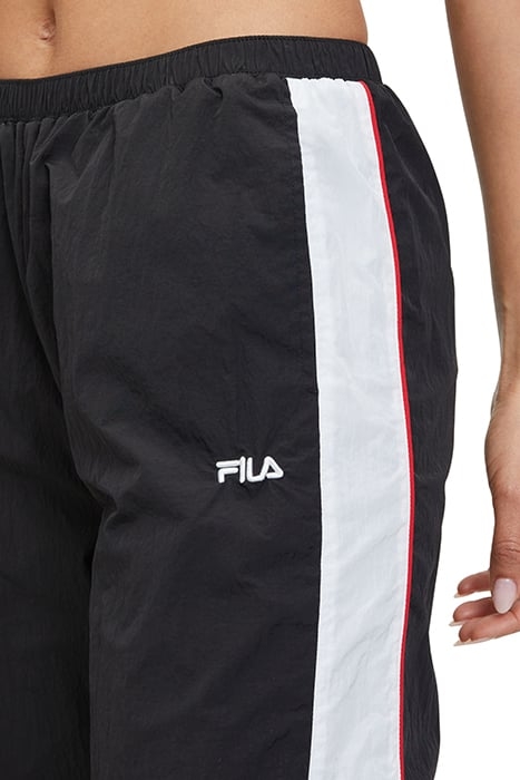 LAGES OVERSIZED TRACK PANTS BLACK-BRIGHT WHITE 6