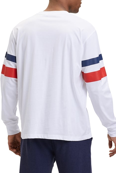 LUOHE OVERSIZED CREW SWEAT BRIGHT WHITE 2