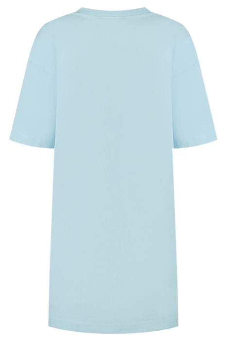 NIKKIE LOGO TEE DRESS LIGHT BLUE 2