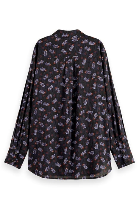 ALL OVER PRINTED RELAXED FIT SHIRT FOLK FLORAL 5