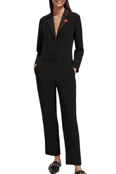 TUXEDO JUMPSUIT BLACK 5