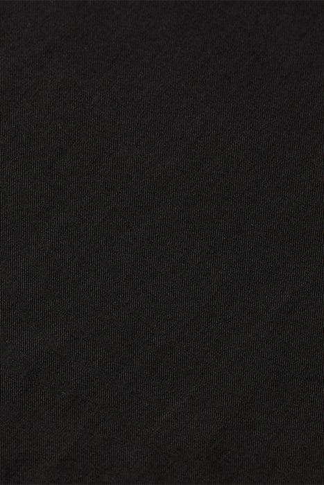 DRAPED MIDI DRESS BLACK 3