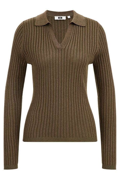 KNITTED PULLOVER KHAKI 3