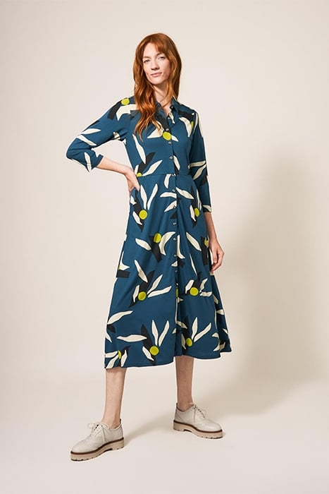 RUA JERSEY SHIRT DRE TEAL 2