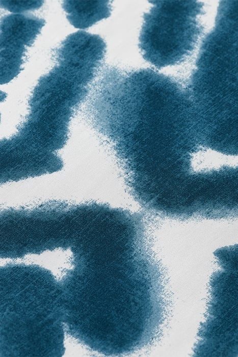 CAMISOLE WOVEN FRONT JERSEY BACK DISCO TIE DYE BOTTLE GREEN 7