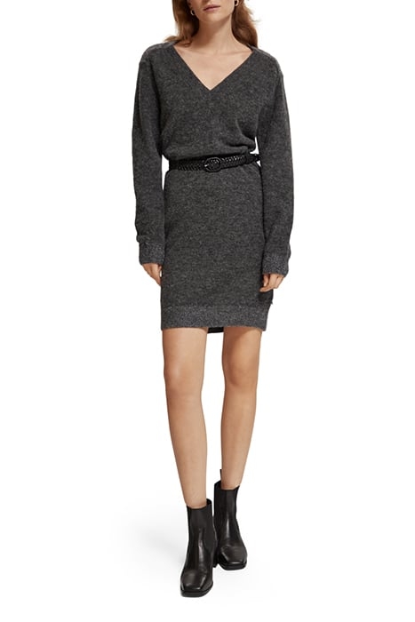 BRAIDED LEATHER WAIST BELT EVENING BLACK 3