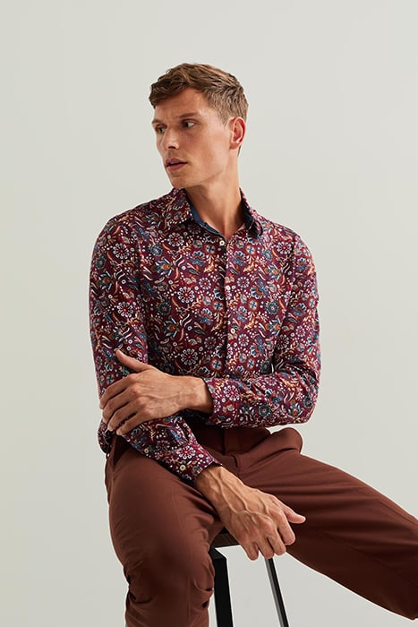 SHIRT BURGUNDY RED 5