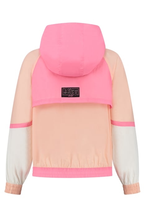 COLORBLOCK SPORT JACKET DARK PINK 2