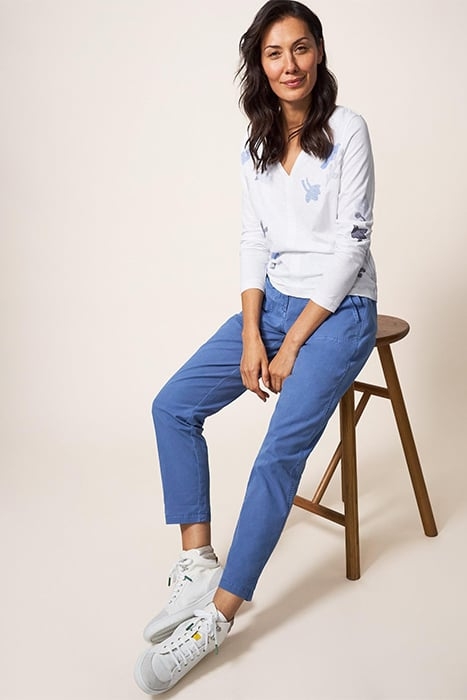 TWISTER CHINO TROUSER MID BLUE 3