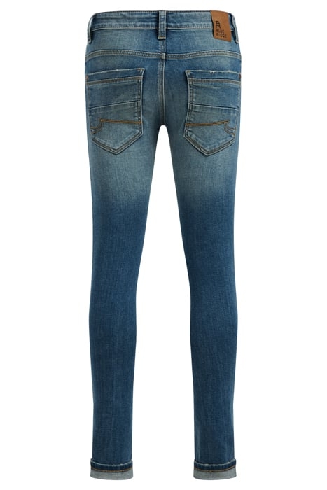 5-POCKET MID WAIST DARK BLUE 4