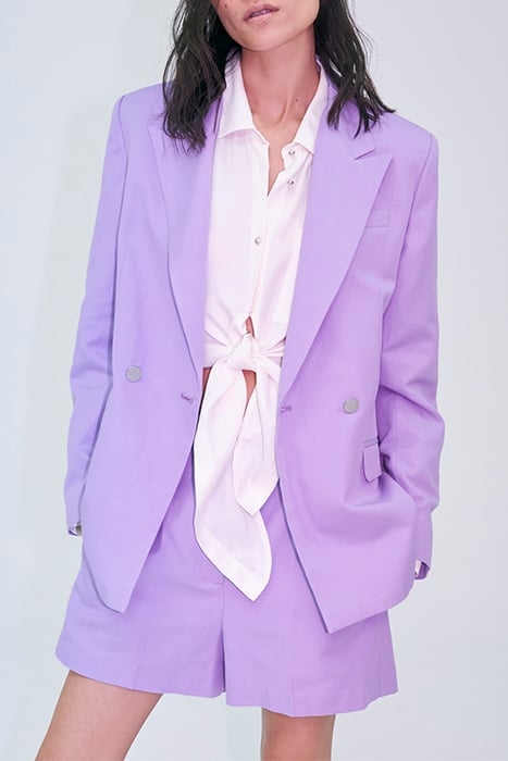 LILAC DOUBLE-BREASTED JACKET 1