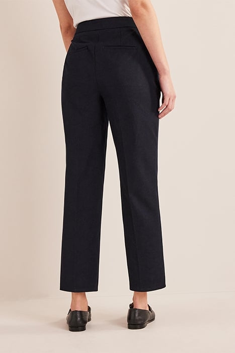 BI-STRETCH TAPERED TROUSERS NAVY 2
