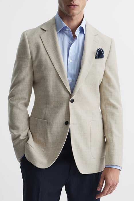 ATTIRE-SB BLAZER OATMEAL 1