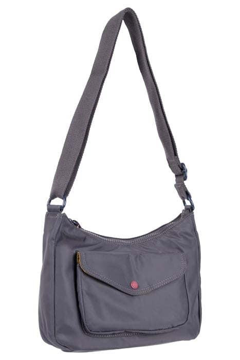 WINNIE NYLON CROBODY CHARCOAL GREY 3