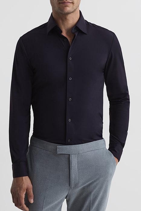 VOYAGER CASUAL SHIRT NAVY 1