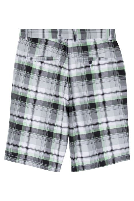 BIG CHECKED SHORTS WHT/BLK/LG 2