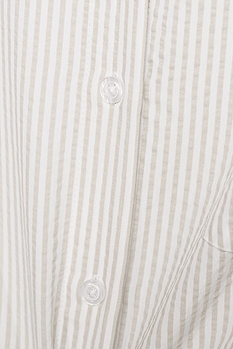 LOUISE SHIRT SAND-WHITE STRIPE 6
