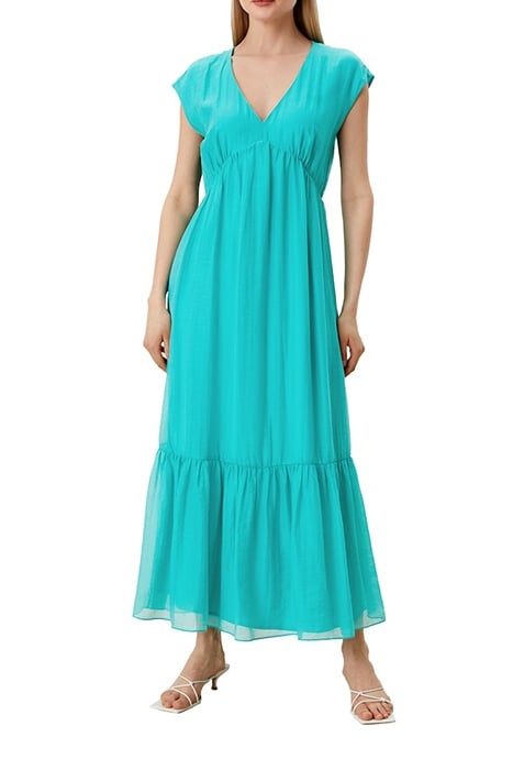 S.OLIVER DRESSES BLUE GREEN 4