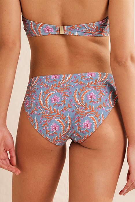 CLASSIC BIKINI BOTTOMS DELPH BLUE, OPULENT VINE 2