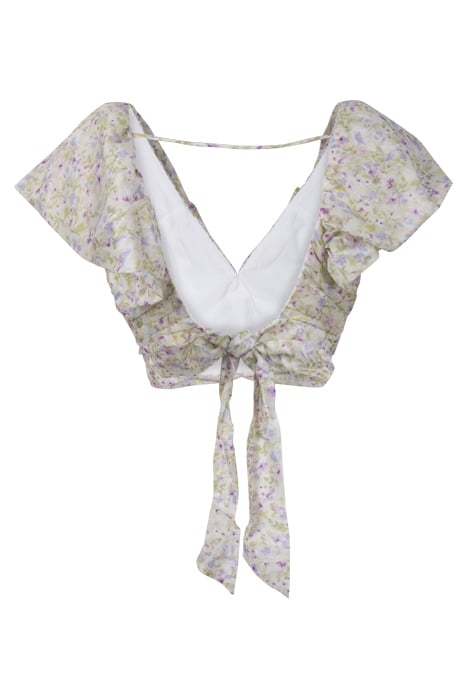 HARRIET PUFF SLEEVE TOP DREAMCATCHER DITSY 2