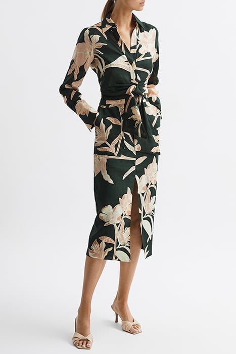 DAHLIA BUTTON-DOWN SHIRT KHAKI 1