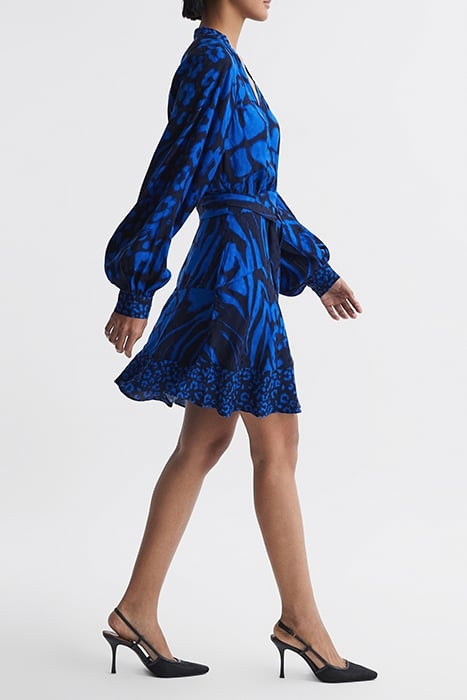 KERRI-PRINTED DRESS BLUE/NAVY 4