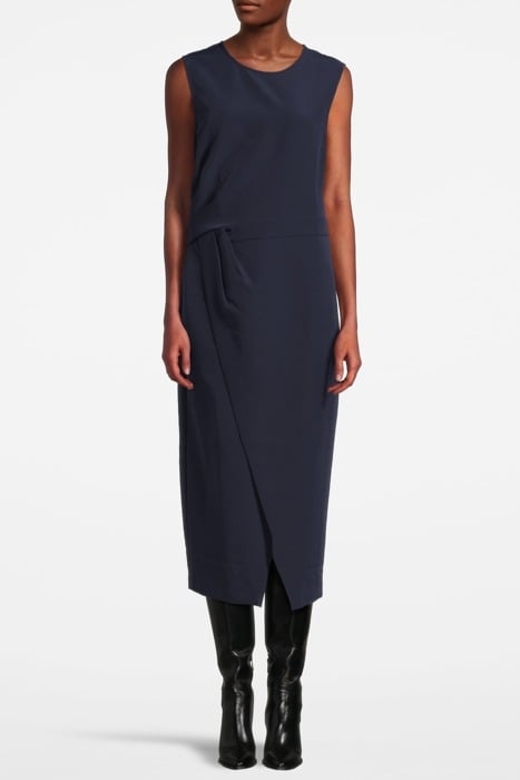 CASSIA-STRUCTURED DRESS NAVY 1