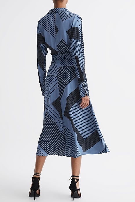 TALIA-SPLICED DRESS BLUE 2