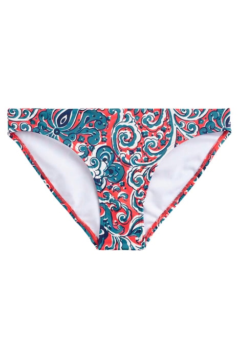 CLASSIC BIKINI BOTTOMS DAHLIA RED, BOTANIC TERRACE 3