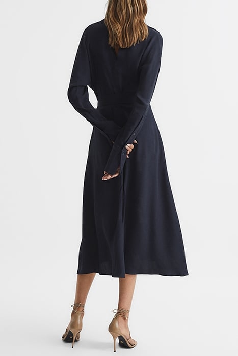 CECILY-MIDI DRESS NAVY 2