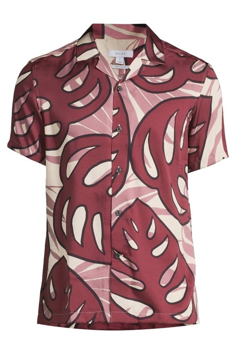 YUNG-PRINTED CASUAL SHIRT PINK 3