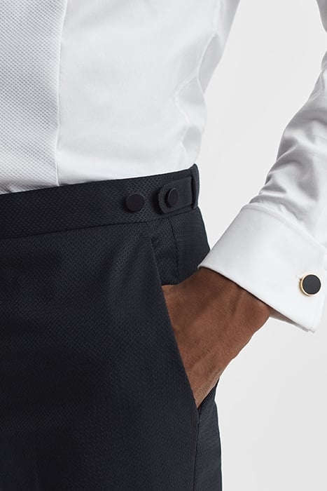 DEAL-TEXTURED SUIT PANTS NAVY 5