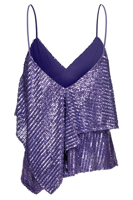TOSATO TOP FULL PAILLETTES RIG LILAC LAVENDER 2