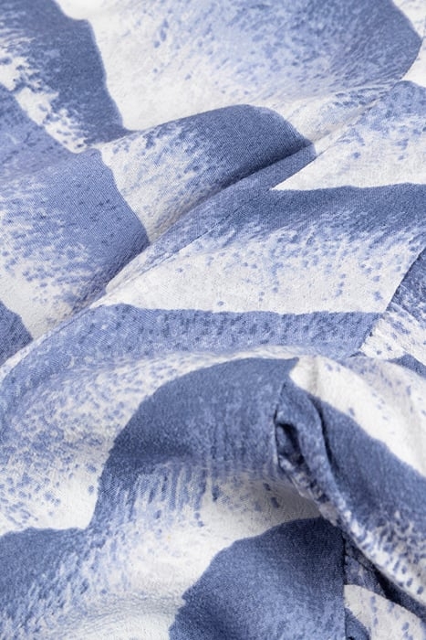 DRESS WOVEN MEDIUM BLUE INDIGO 5