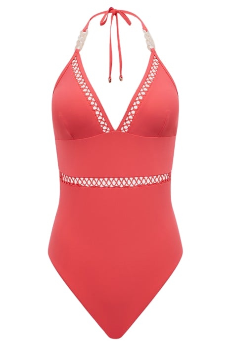 RAY-COLOURBLOCK ONE-PIECE CORAL 4