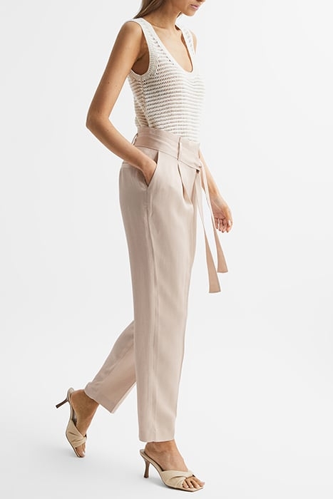 MYLIE-TAPER STRAIGHT PANTS NEUTRAL 5