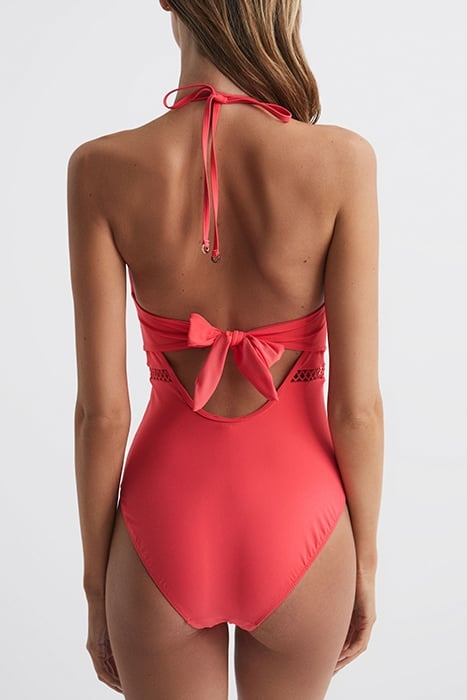 RAY-COLOURBLOCK ONE-PIECE CORAL 2