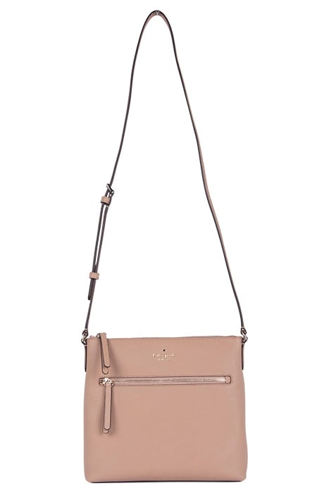 TOP ZIP CROSSBODY LIGHT FAWN 4