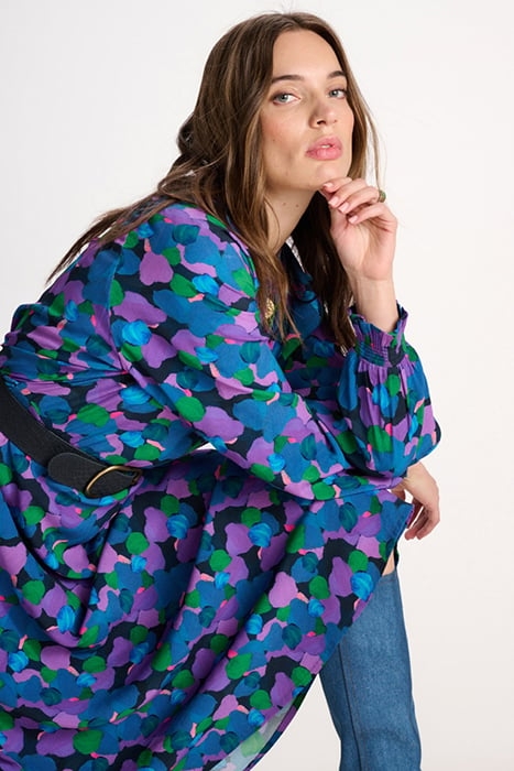 DRESS - BRUSHWORK LILAC 5