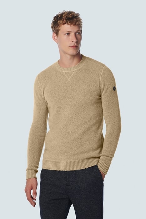 PULLOVER CREWNECK SOFT STRETCH STONE 1