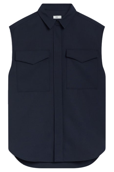 SLEEVELESS SHIRTS & BLOUSES DARK NIGHT 3